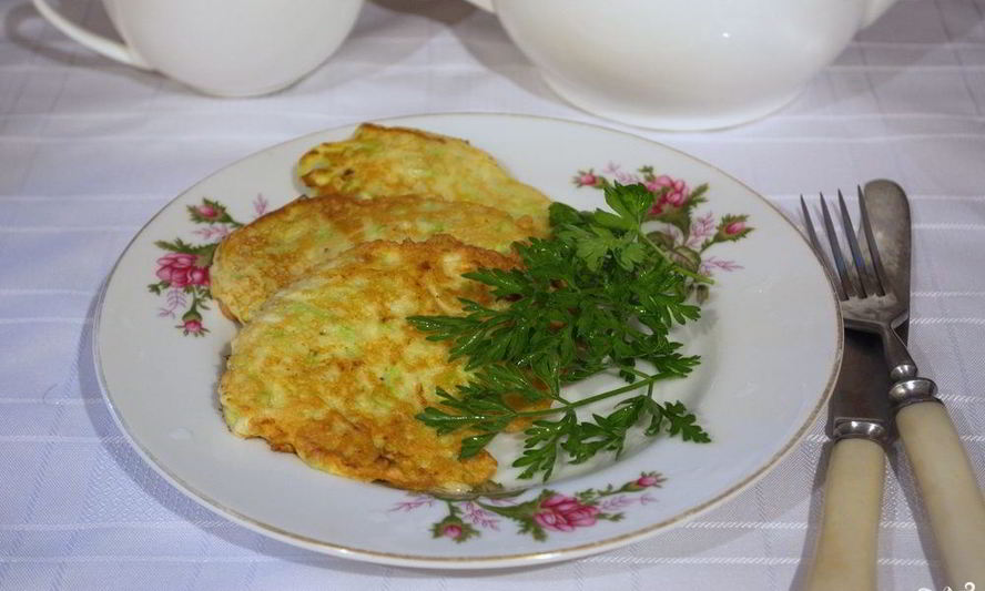 Рецепт оладушек из кабачка