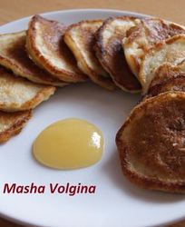 Оладушки манно-овсяные