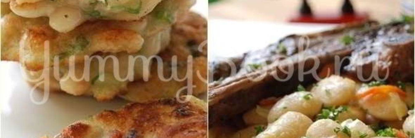 Оладьи фасолевые