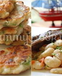 Оладьи фасолевые