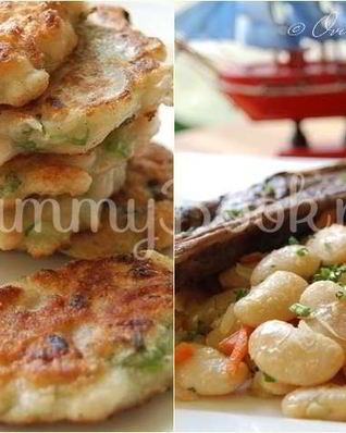 Оладьи фасолевые