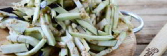 оладьи из баклажанов и кабачков