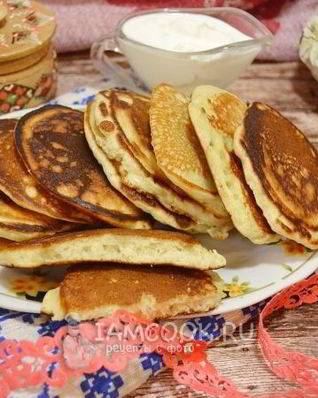 Оладьи из гороховой муки