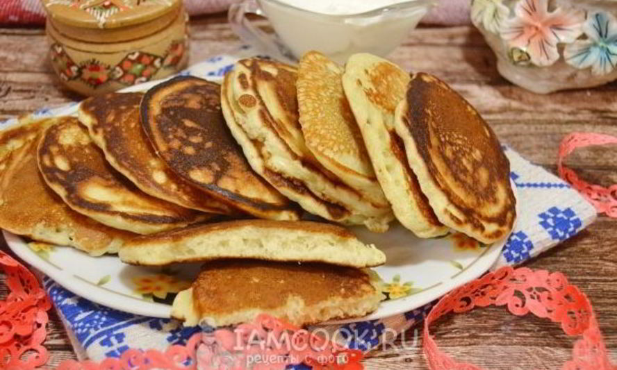 Рецепт оладий из гороховой муки