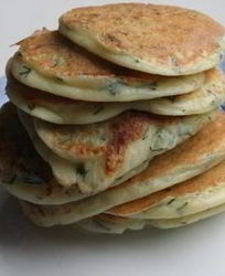 Оладьи из кабачков на кефире