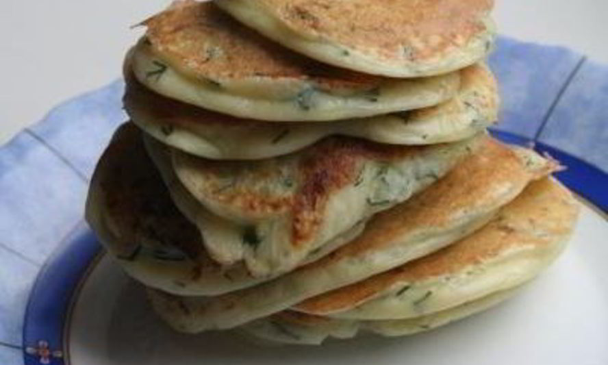 Рецепт оладий из кабачков на кефире