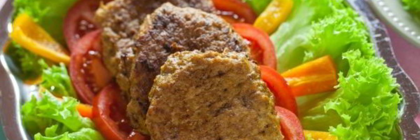 Оладьи из куриного фарша