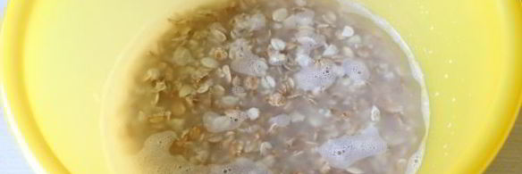 оладьи из овсяных хлопьев на воде