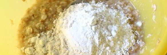 оладьи из овсяных хлопьев на воде