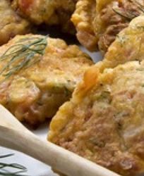 Оладьи из помидоров