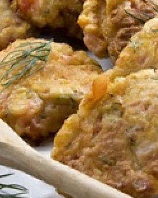 Оладьи из помидоров