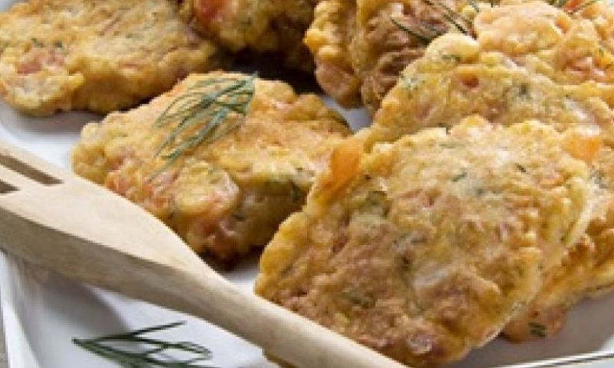 Рецепт оладий из помидоров