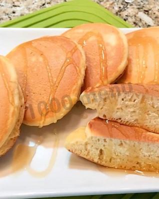 Оладьи на кефире без масла быстро и вкусно