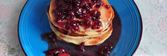 оладьи на кефире с корицей