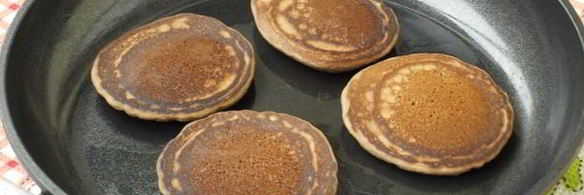 оладьи на кислом молоке с какао