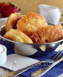 Оладьи на майонезе