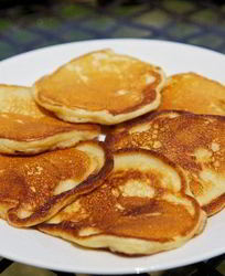 Оладьи на молоке