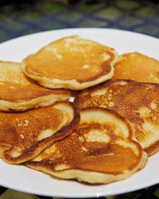 Оладьи на молоке