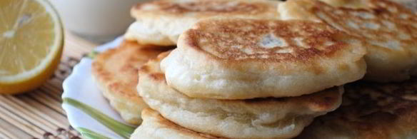 оладьи на воде без яиц и дрожжей