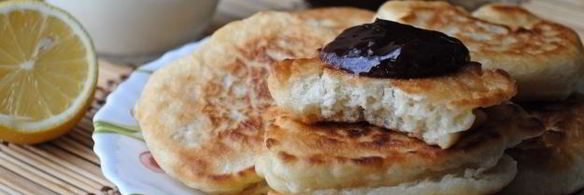 оладьи на воде без яиц и дрожжей