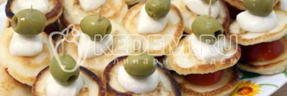 оладьи на закуску