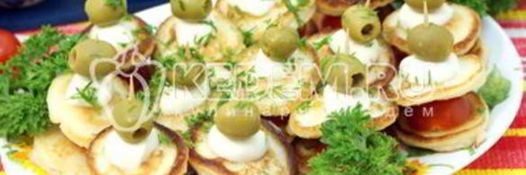 оладьи на закуску