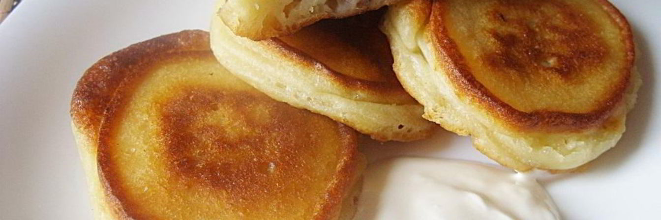 Оладьи с фаршем