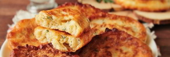 оладьи с сыром на кефире