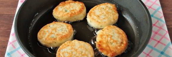 оладьи с сыром на кефире