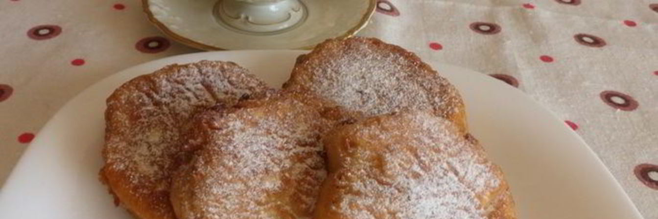 Оладьи с яблоками