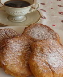 Оладьи с яблоками