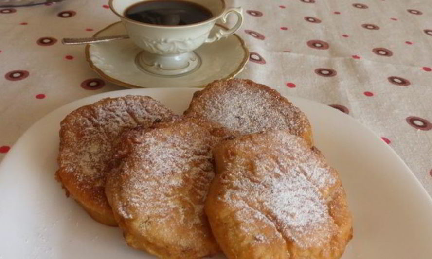 Рецепт оладий с яблоками