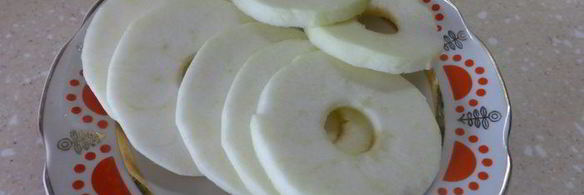 оладьи с яблоками