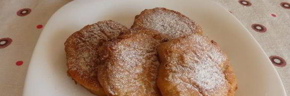 оладьи с яблоками