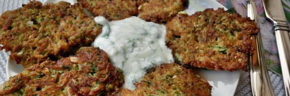 овощные оладьи с грибами, капустой и кабачками