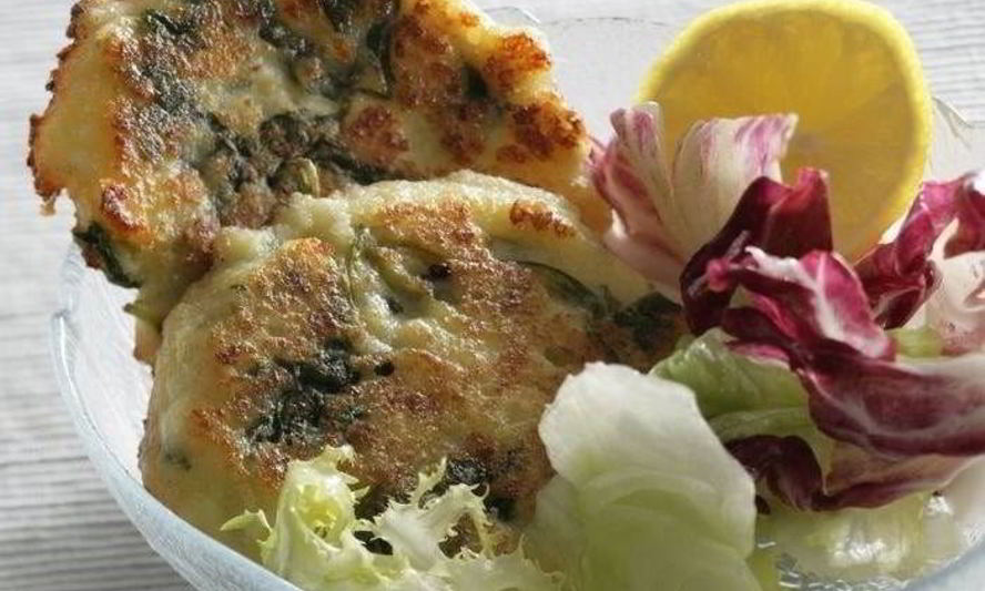 Рецепт овощных оладий с творогом