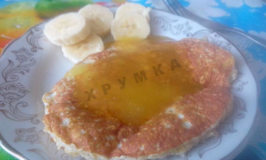 Рецепт овсяно-творожных оладьи