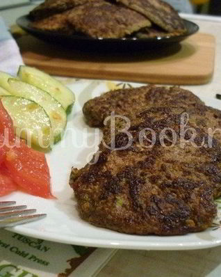 Печеночно-кабачковые оладьи