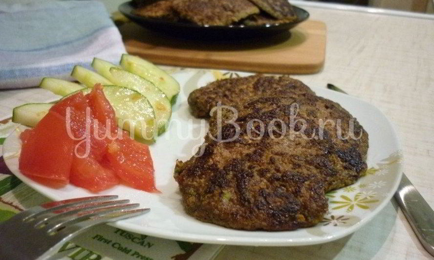 Рецепт печеночно-кабачковых оладьи