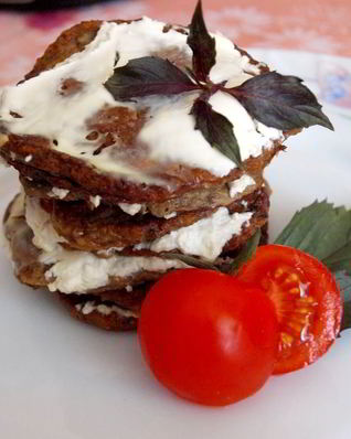 Печеночные оладьи из говяжьей печени