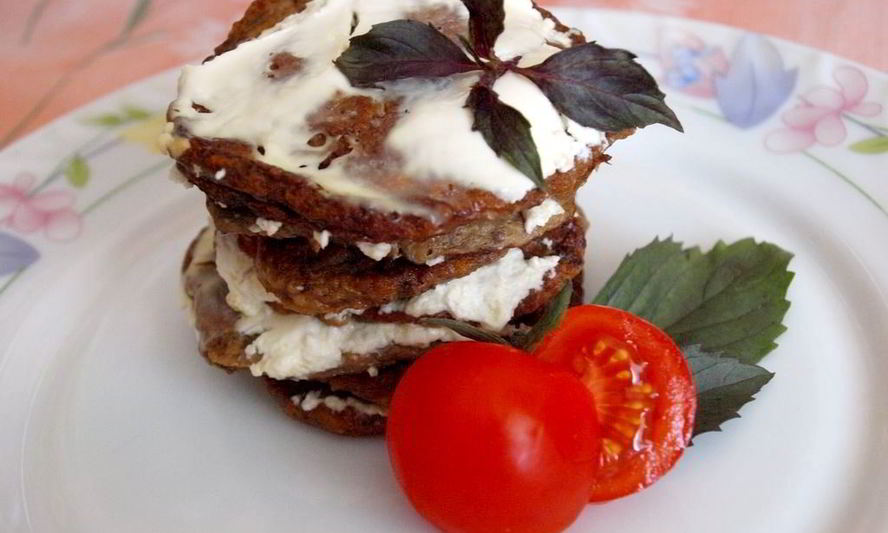 Рецепт печеночных оладий из говяжьей печени