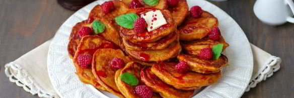 постные оладьи из тыквы