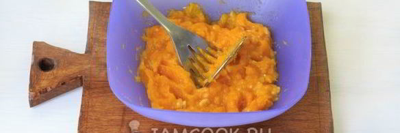 постные оладьи из тыквы