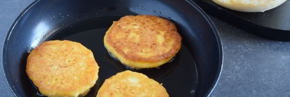 пышные оладьи с тыквой на кефире