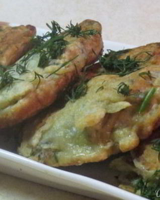 Рыбные оладушки