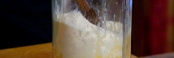 сахарные оладьи с инжиром