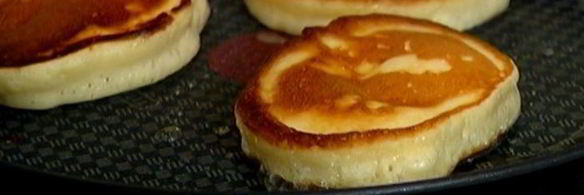 сахарные оладьи с инжиром