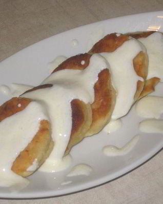 Творожные оладушки