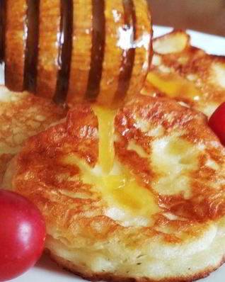 Яблочные оладушки Румяные щечки