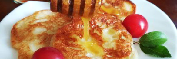 яблочные оладушки румяные щечки